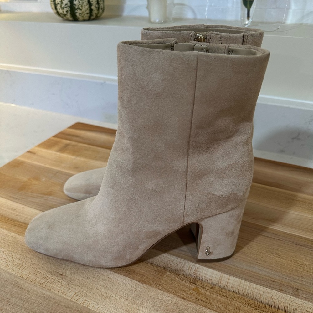 Sam Edelman Tan Ankle Boots